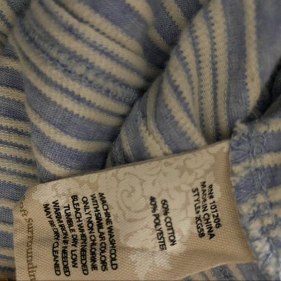 SOFT SURROUNDINGS Haven Long Sleeve Tee MEDIUM - Picture 5 of 5